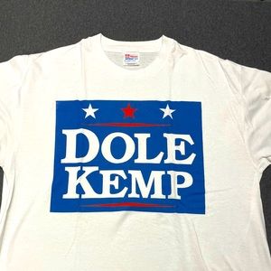 Vintage Dole-Kemp Campaign Collectable Shirt 1996